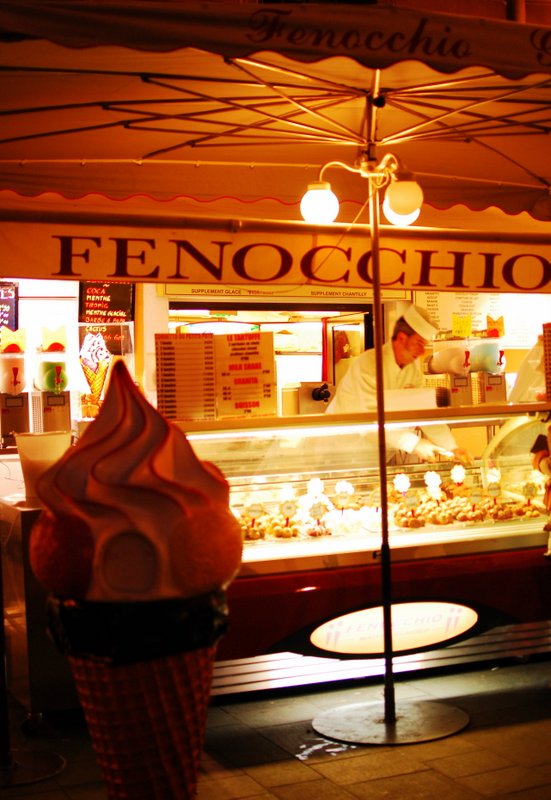 Nice France Ice Cream Fenocchio