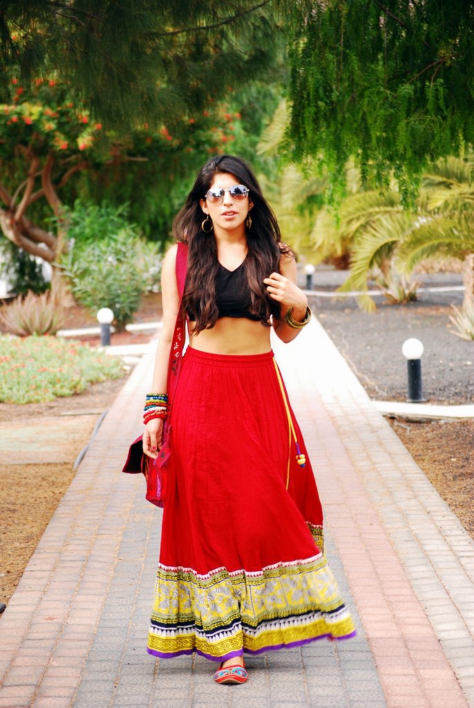 What to Wear in India Morocco Turkey - Maxi Skirt
