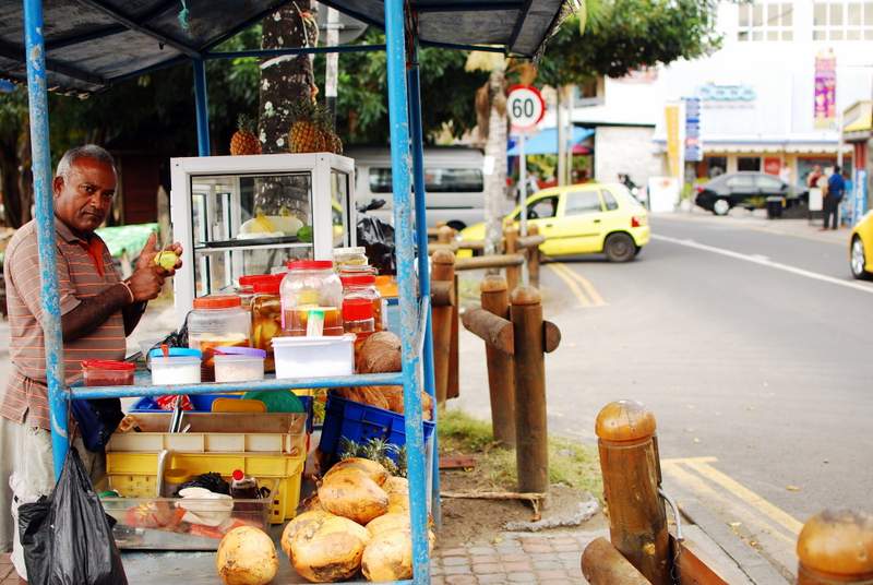 street food of mauritius
