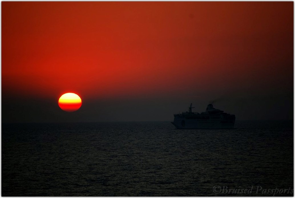 cruise-sunset