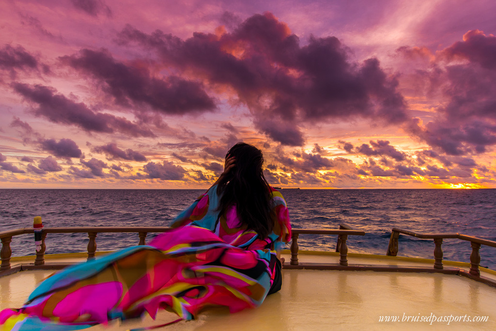 Outrigger Konotta Maldives sunset cruise