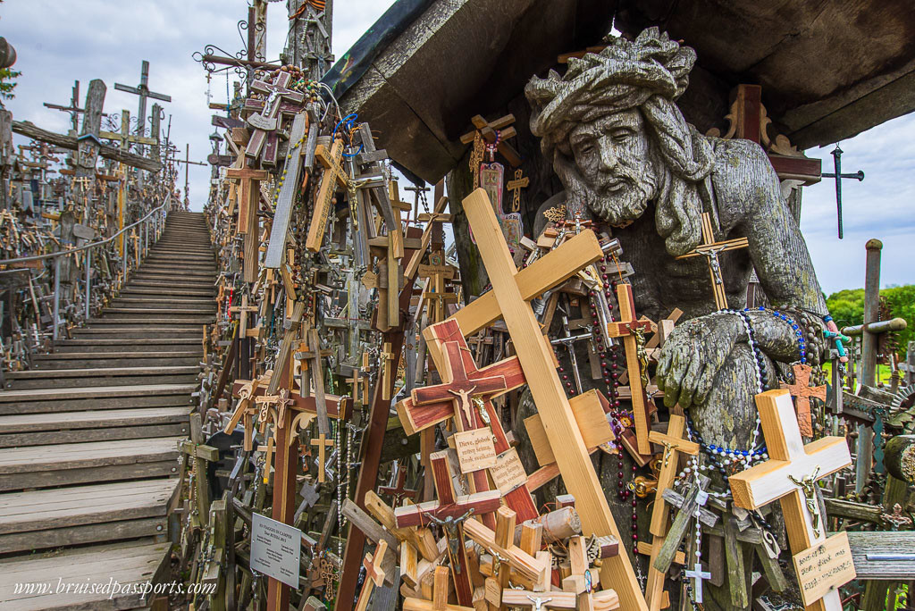Baltics road trip itinerary the hill of crosses lithuania 