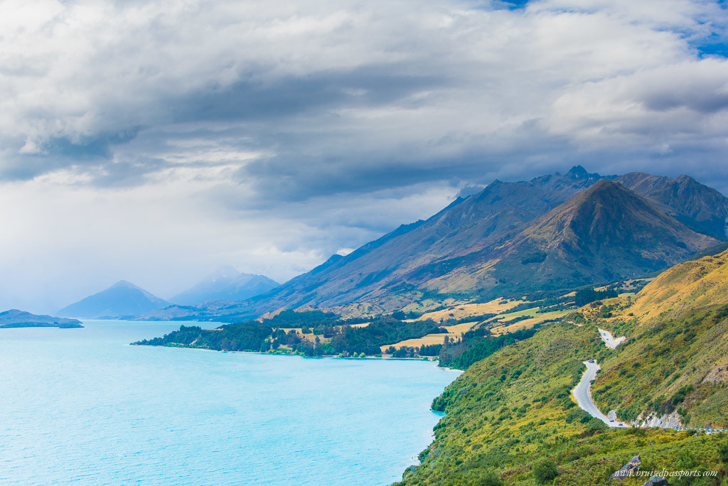 New Zealand Road Trip itinerary Queenstown drive