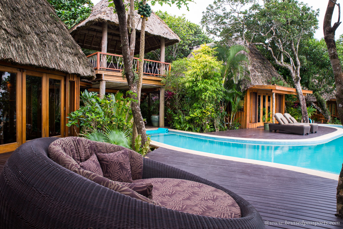 pool at one-bedroom villa Civa at Namale Resort Fiji