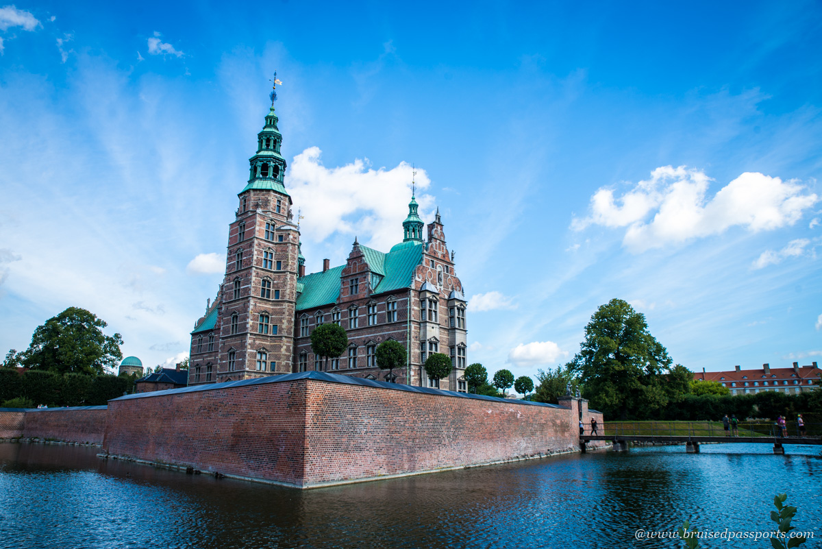 Rosenborg castle in Copenhagen Denmark